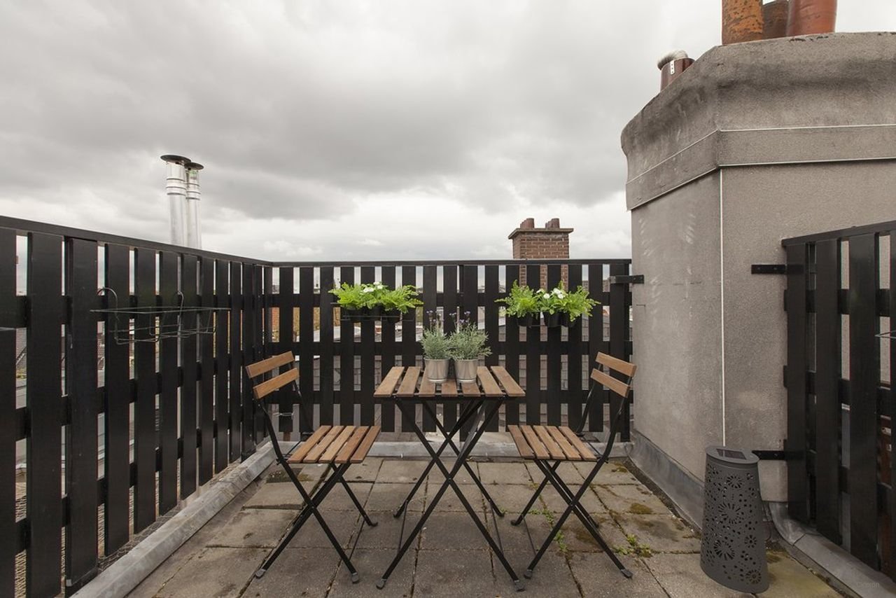 Gerenoveerd appartement met terras en Rijksmuseum-zicht - Afbeelding 3