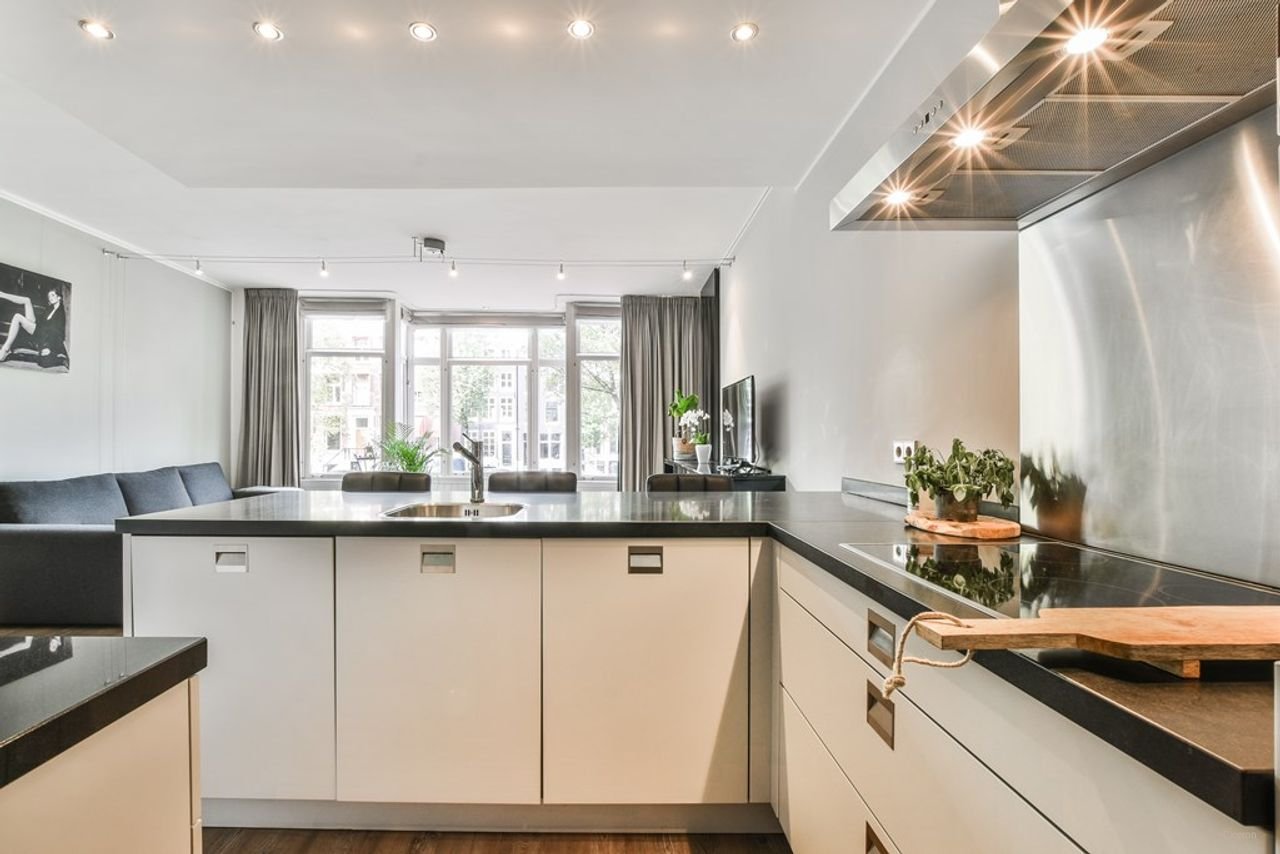 Grachtzicht en dakterras op de Singel - Afbeelding 7