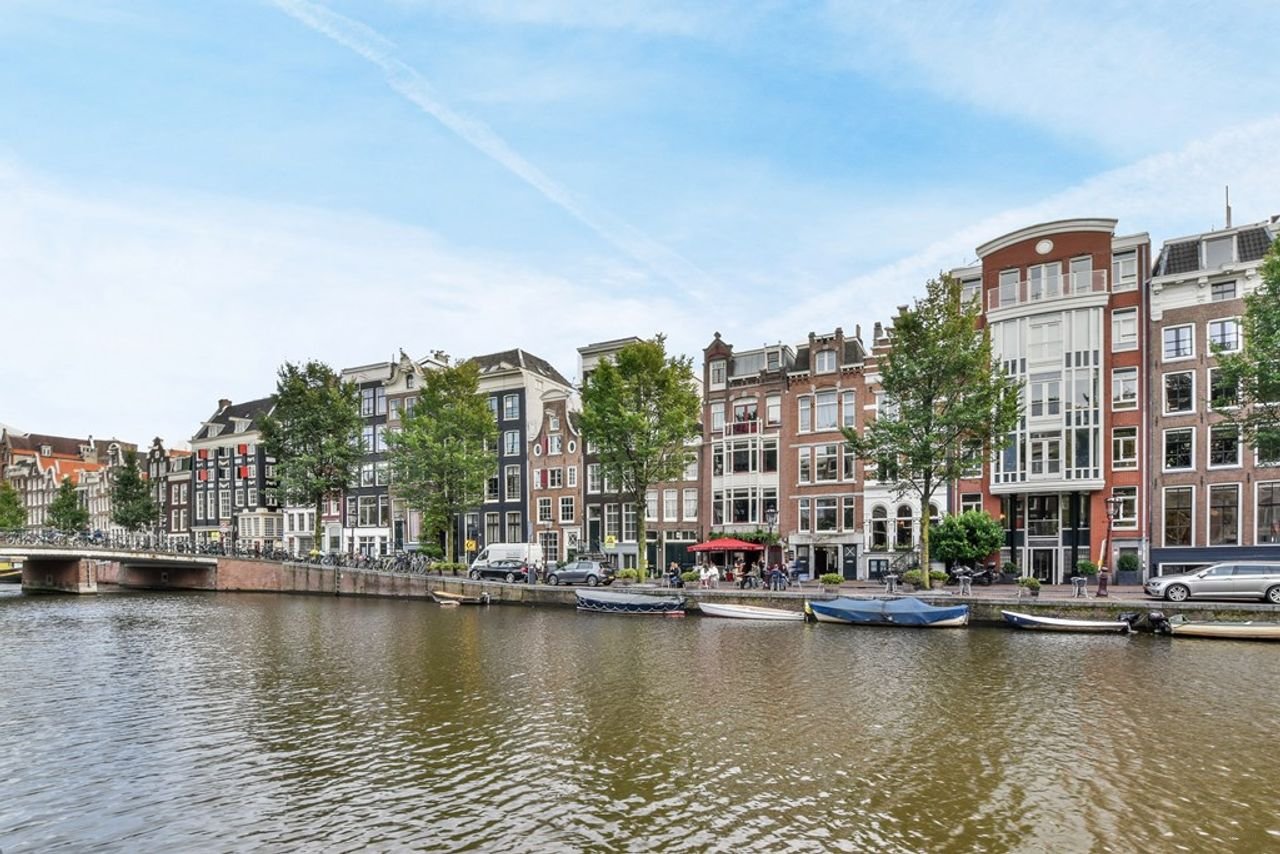 Grachtzicht en dakterras op de Singel - Afbeelding 15