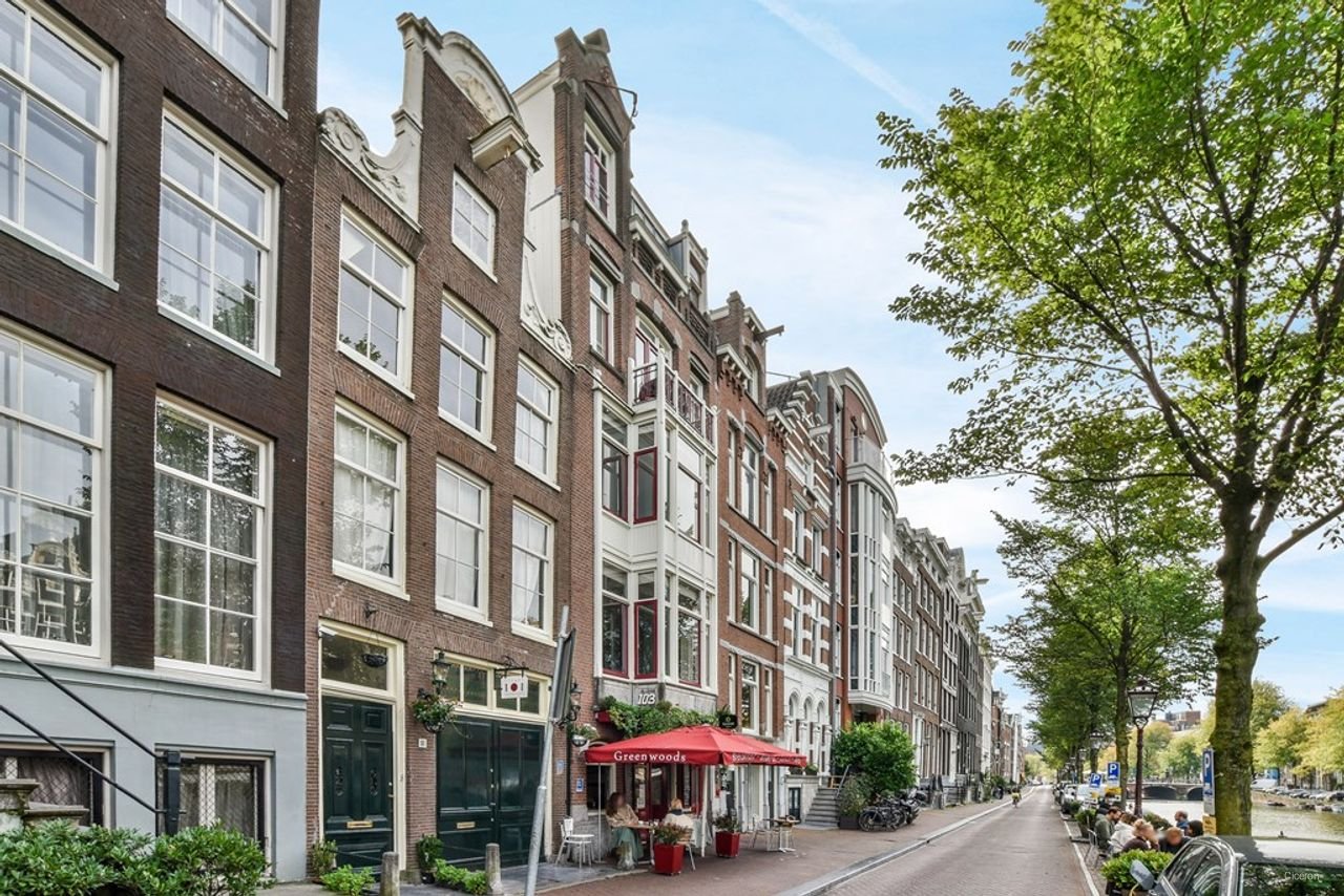 Grachtzicht en dakterras op de Singel - Afbeelding 17