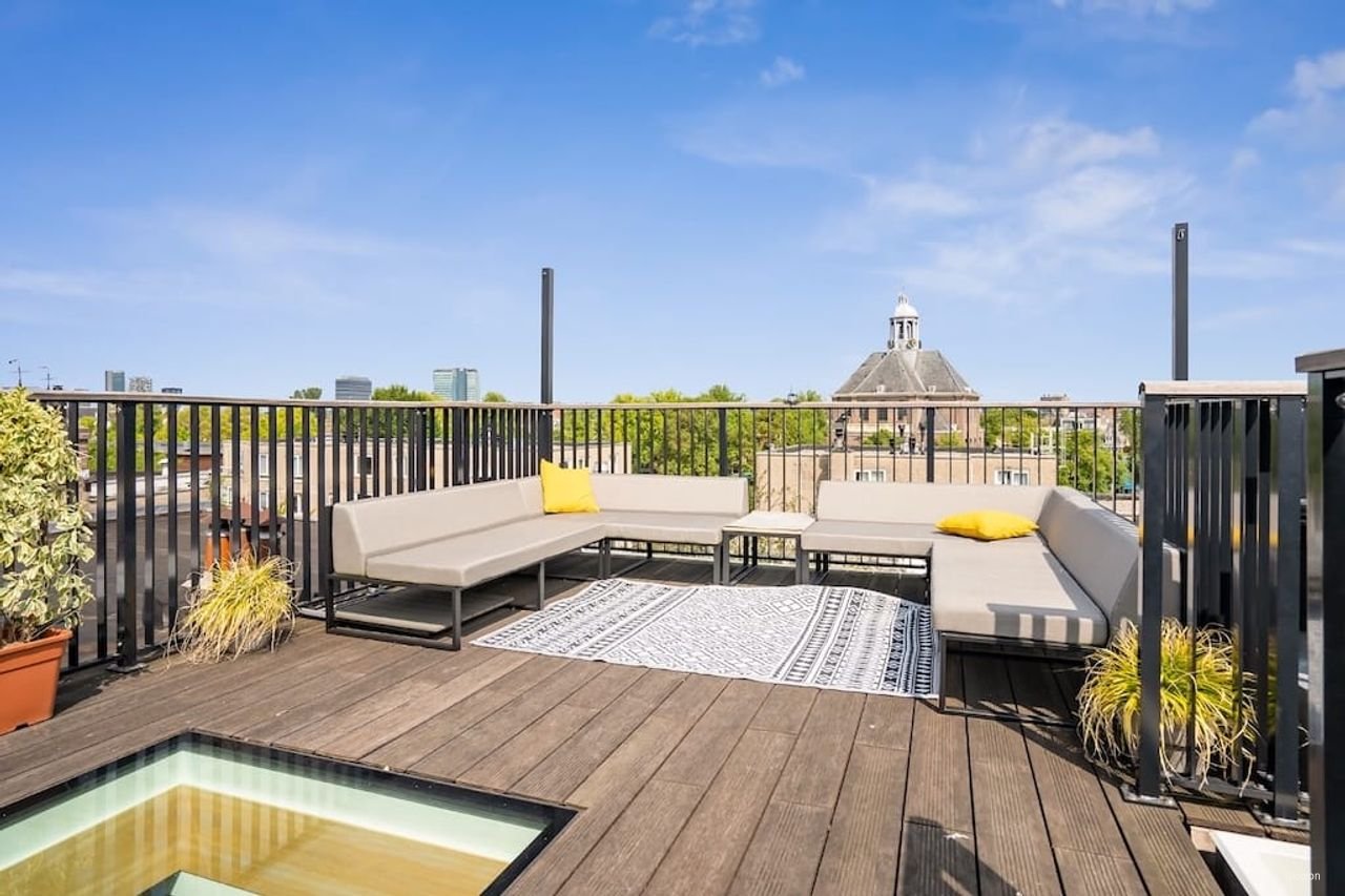 Design appartement met dakterras op Hoogte Kadijk - Afbeelding 1