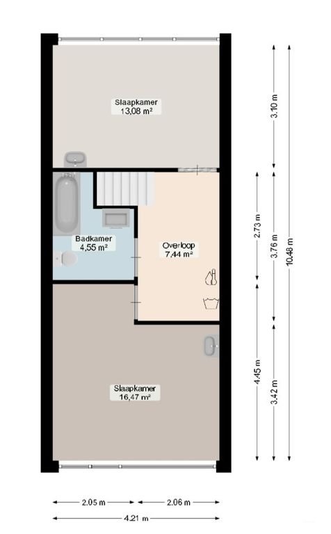 Kamer (13 m²) vlakbij Zernike Campus - Afbeelding 12