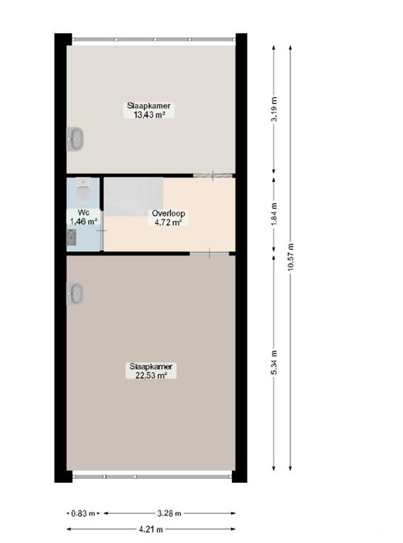 Kamer (13 m²) vlakbij Zernike Campus - Afbeelding 11