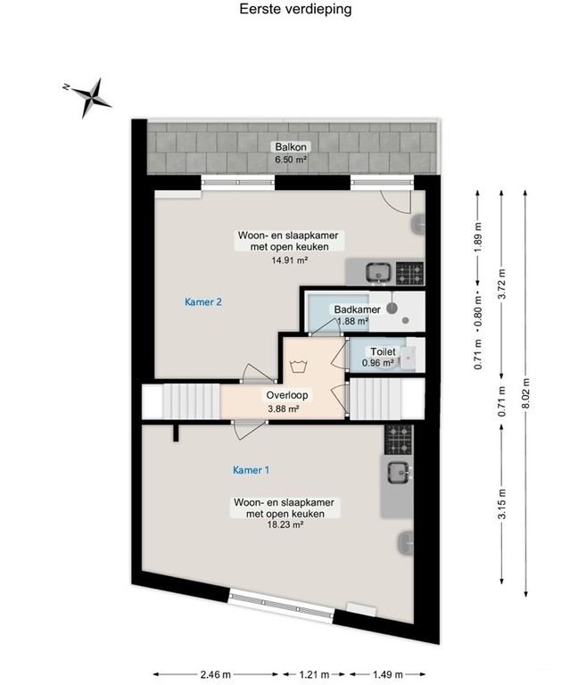 Tijdelijke studentenkamers in Oosterpoort - Afbeelding 9