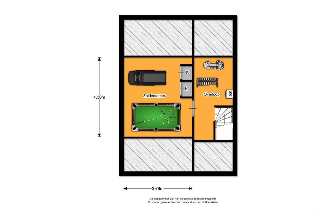 Ruime gezinswoning (125m²) met 4 slaapkamers - Afbeelding 25