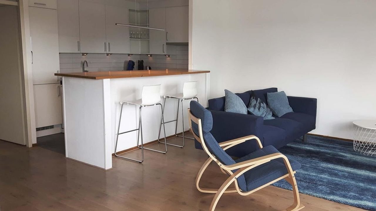 Gemeubileerd met zicht op de Erasmusbrug - Afbeelding 1