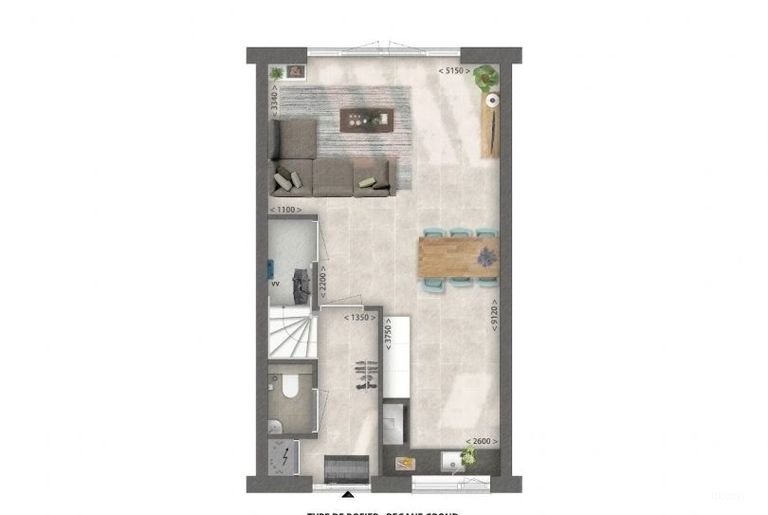 Nieuwe tussenwoning met A++++ label in Oosterwold - Afbeelding 14