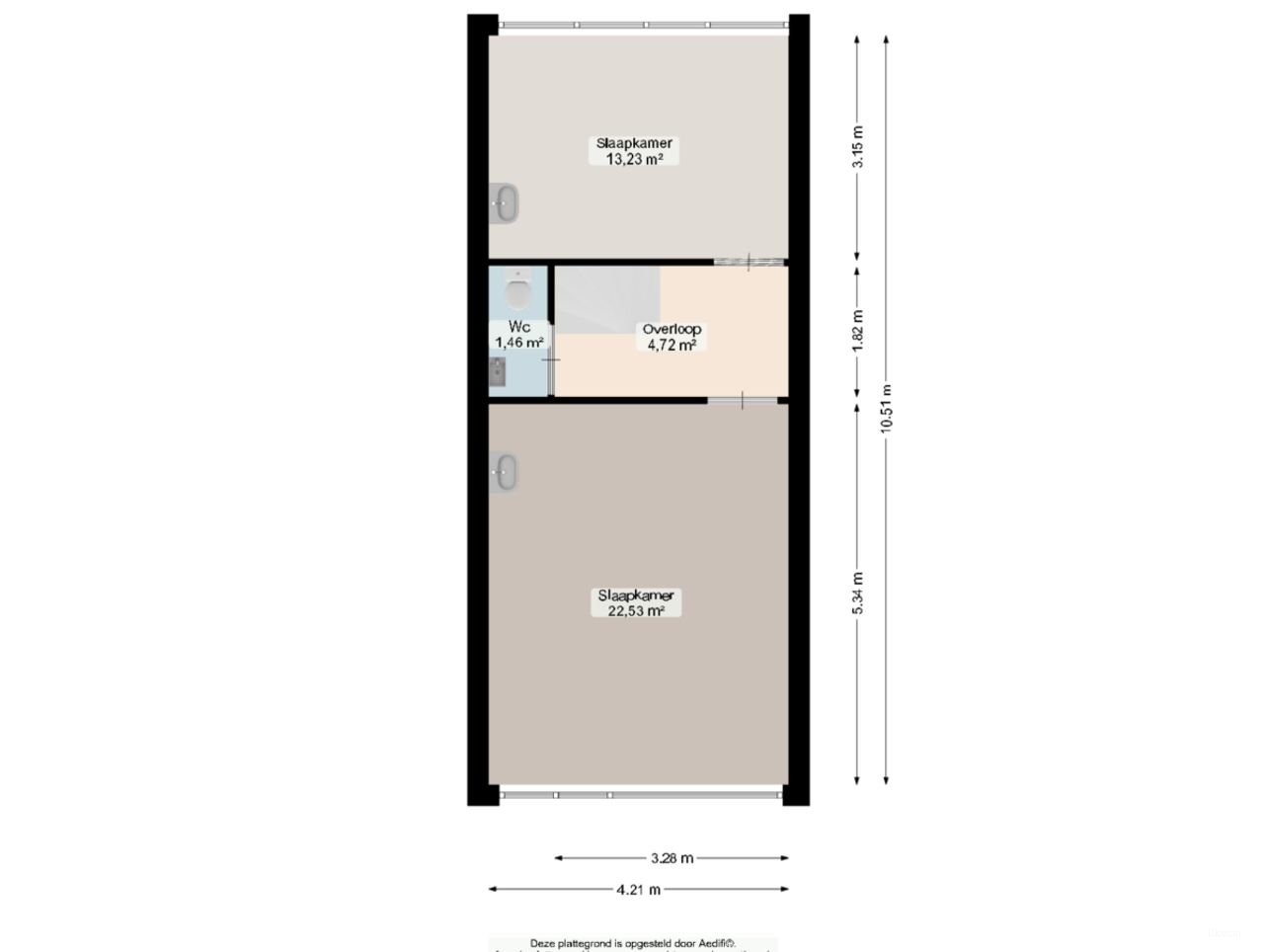 Kamer van 18 m² met tuin vlakbij Zernike - Afbeelding 13