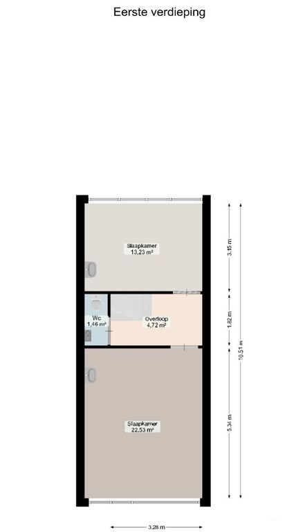 Kamer van 18 m² met tuin vlakbij Zernike - Afbeelding 10