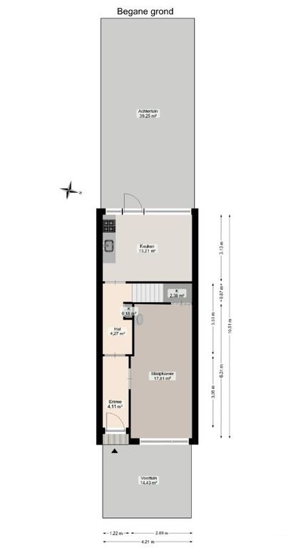 Kamer van 18 m² met tuin vlakbij Zernike - Afbeelding 9