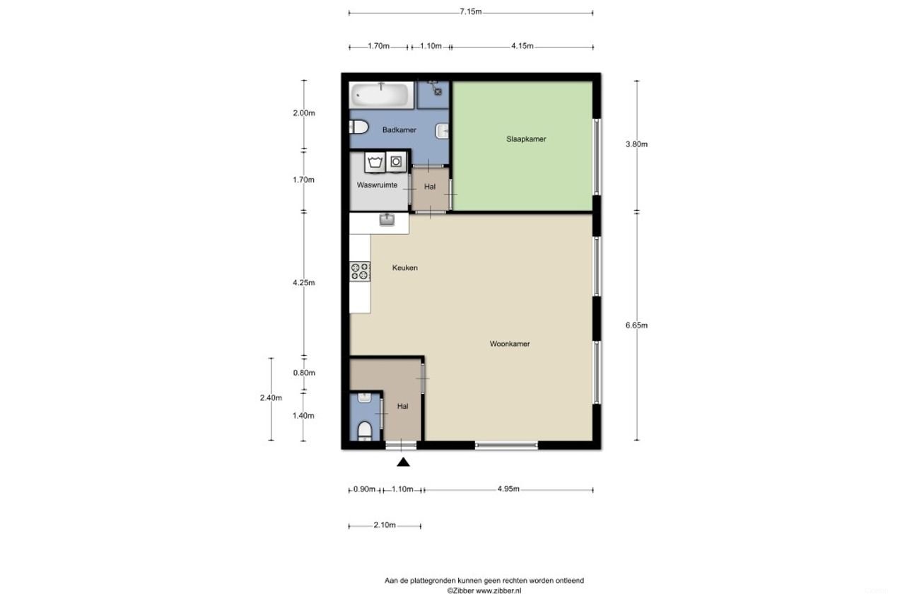 Renovated apartment with roof terrace in Schoot - Image 16