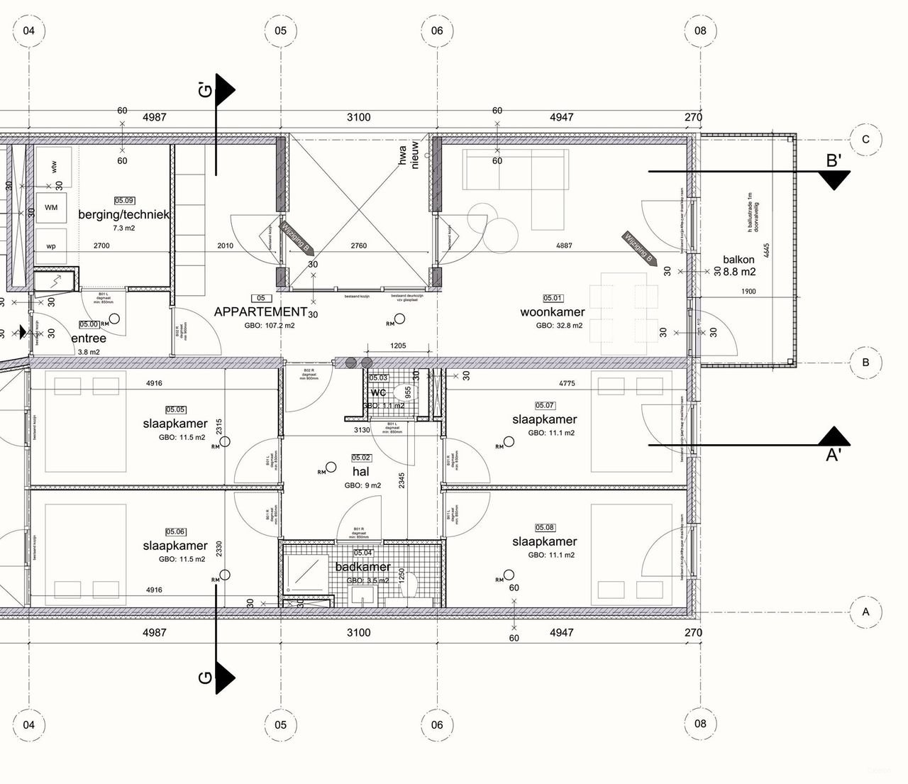 New apartment for 4 sharers in the Oude Westen - Image 2