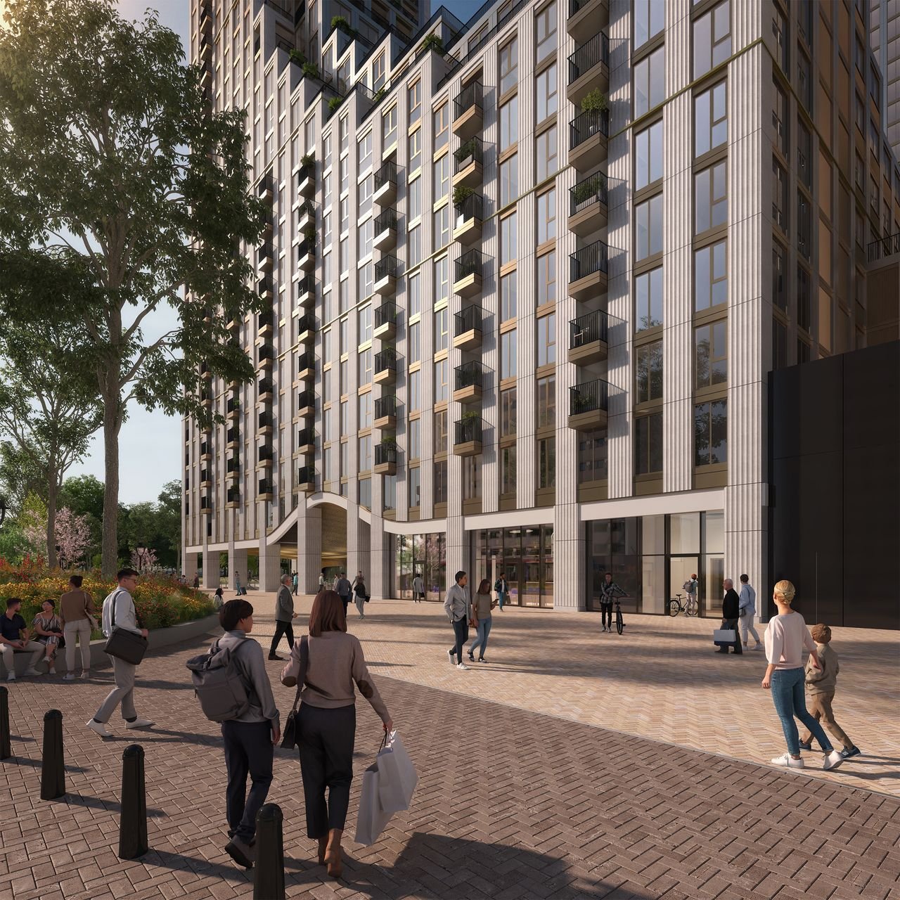 New-build 1-bedroom apartment in KJ Den Haag with private terrace - Image 2