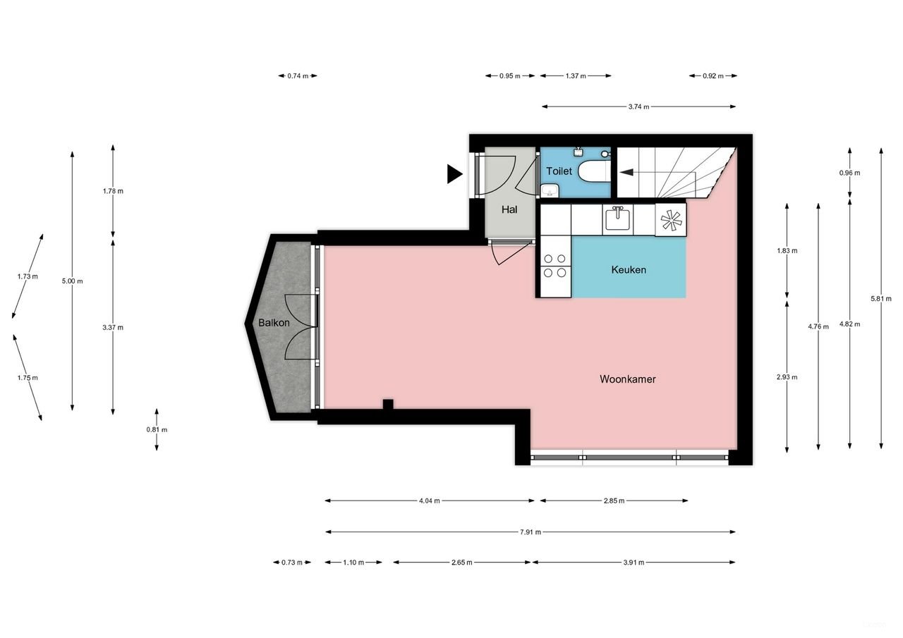 Bright 2-bedroom apartment in Oostdorp - Image 28