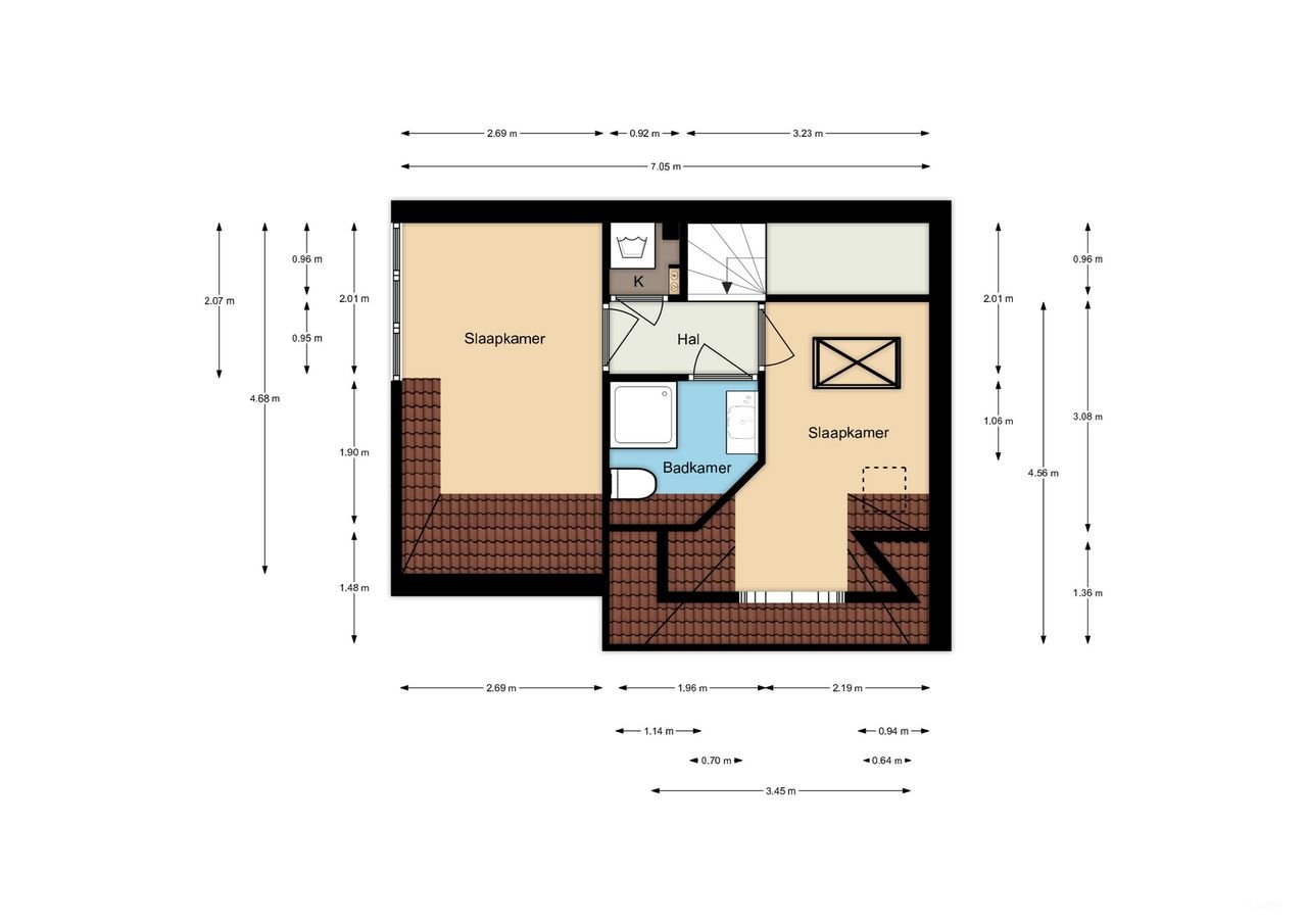 Bright 2-bedroom apartment in Oostdorp - Image 29