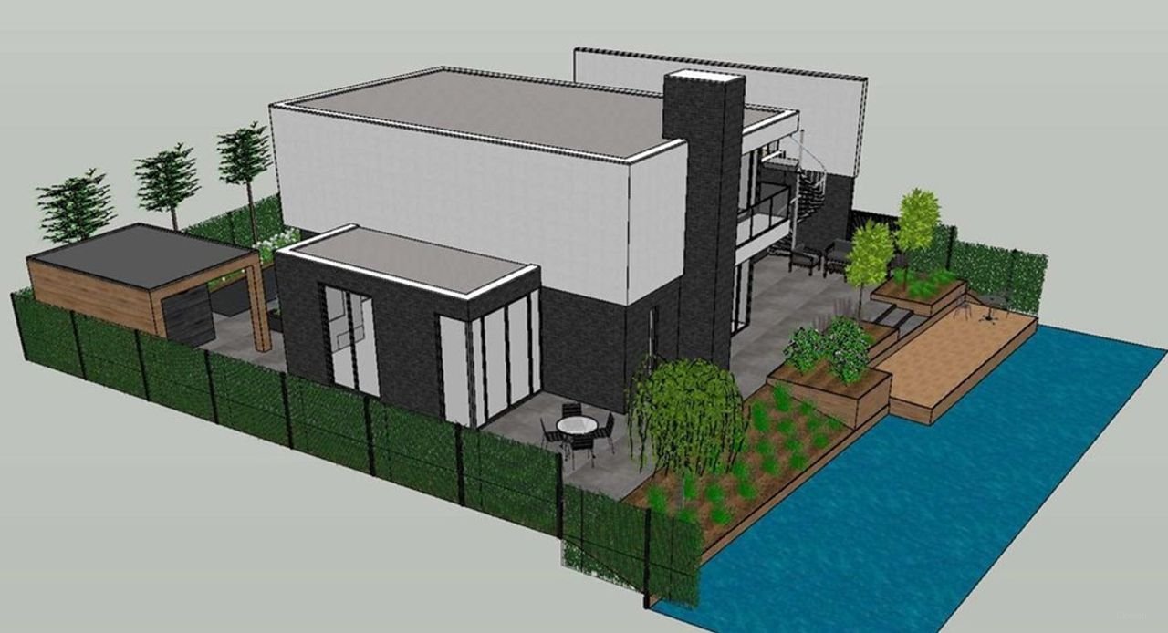 Villa van 207 m² met eigen aanlegsteiger in Oegstgeest - Afbeelding 22