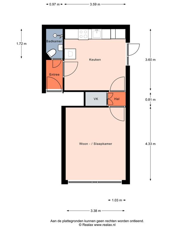 Gemeubileerde studio Hogeland - Afbeelding 5