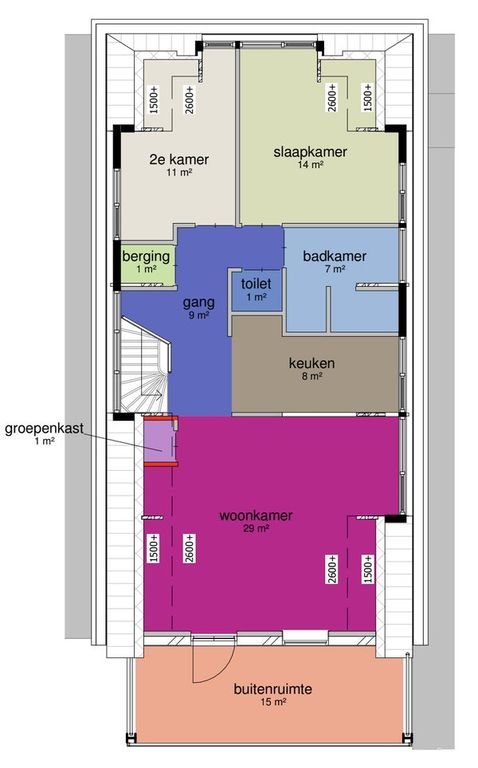 2-bedroom apartment with skyline views - Image 20