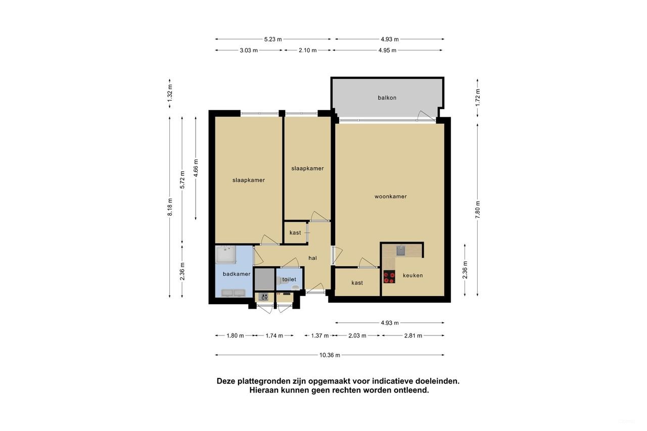 Apartment (81m²) in the center of Tilburg - Image 12