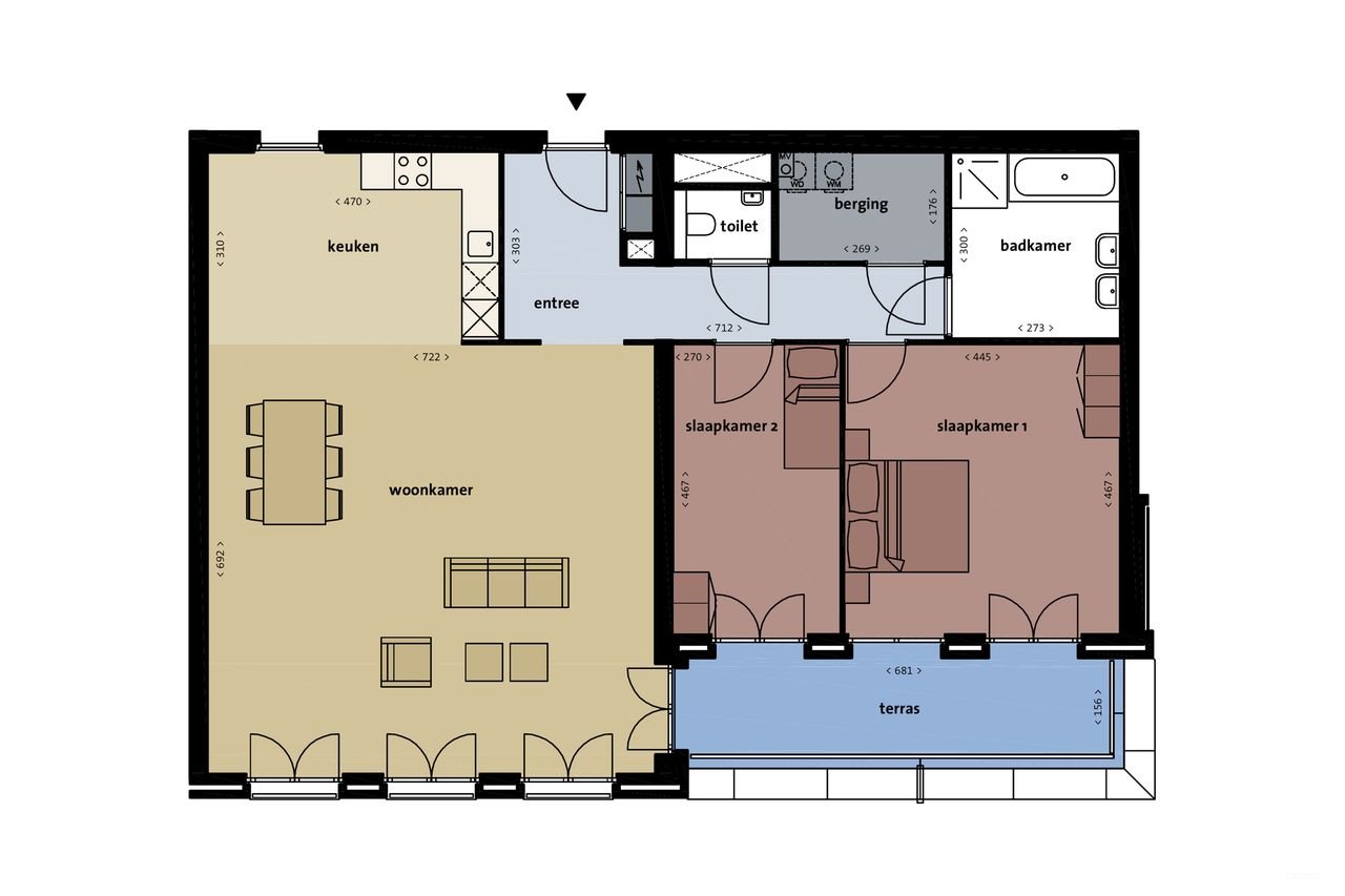 130 m² apartment with terrace on IJburg - Image 14