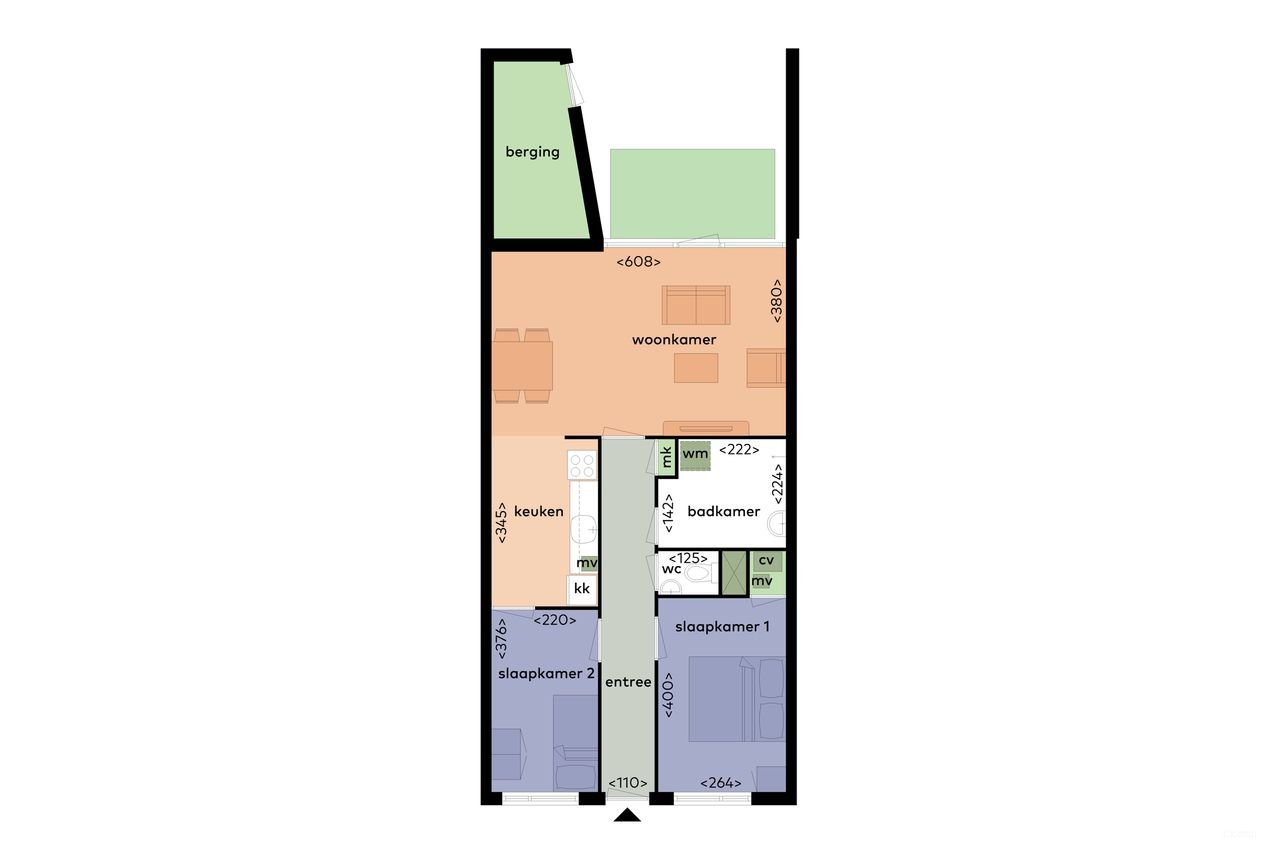 Appartement met tuin in Westerpark - Afbeelding 2