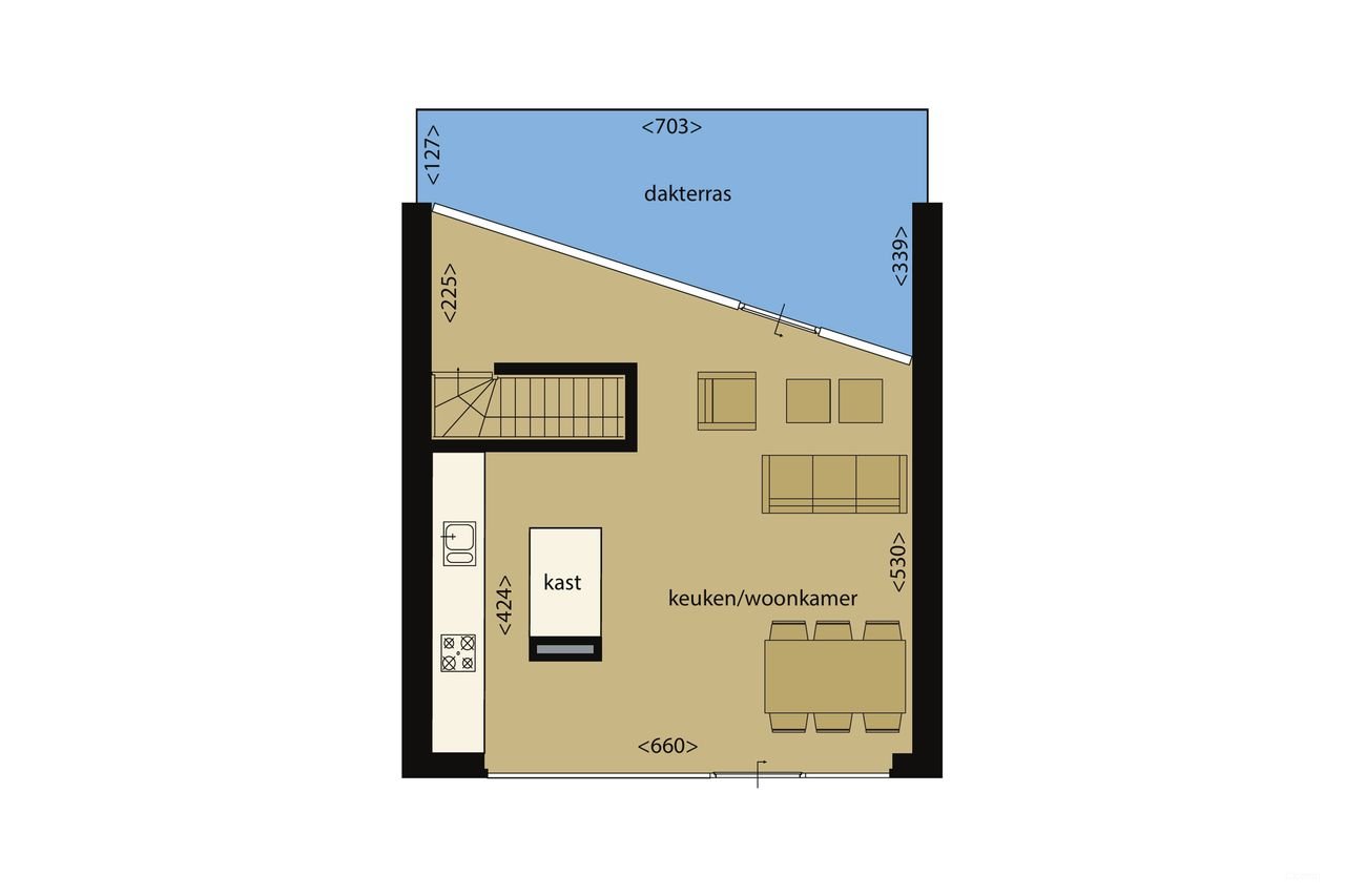 104 m² Penthouse with Balcony near the Zuidas - Image 20