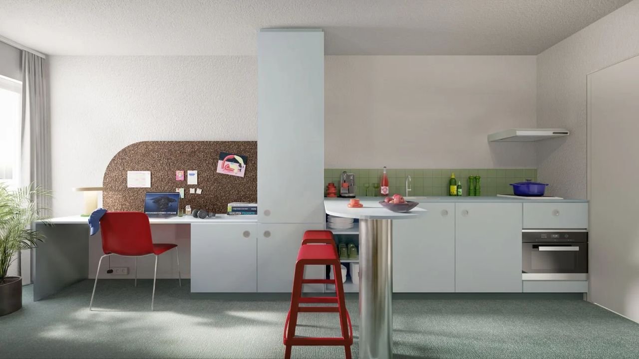 Gemeubileerde studio in Randwyck - Afbeelding 1