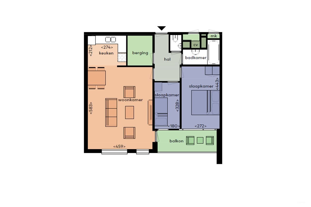 Licht 3-kamerappartement in Randwyck - Afbeelding 10