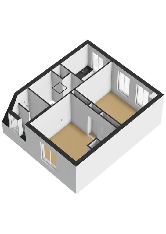 Bovenwoning van 100 m² met dakterras in Oudwijk - Afbeelding 12