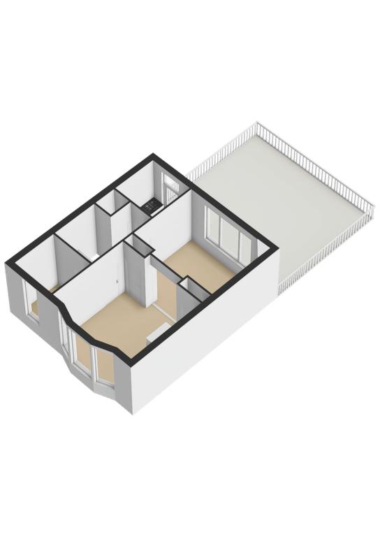 Bovenwoning van 100 m² met dakterras in Oudwijk - Afbeelding 11