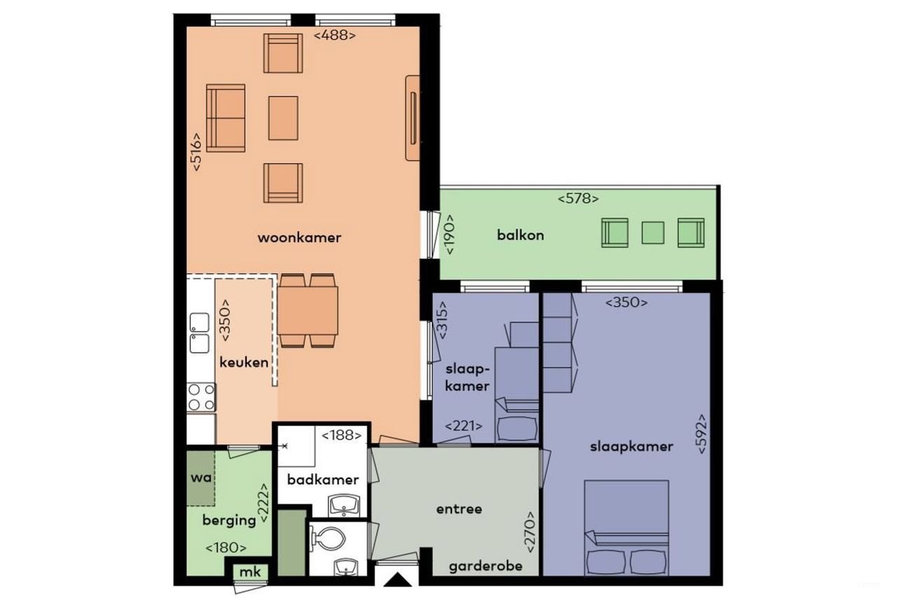 Gelijkvloers 3-kamerappartement in Camminghaburen - Afbeelding 19