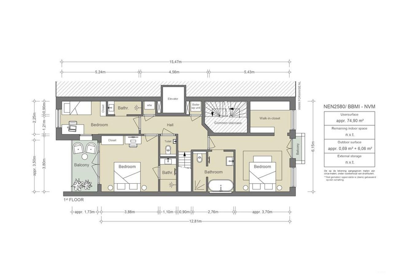 A+++ ground floor house of 231m² in the Museum Quarter - Image 3