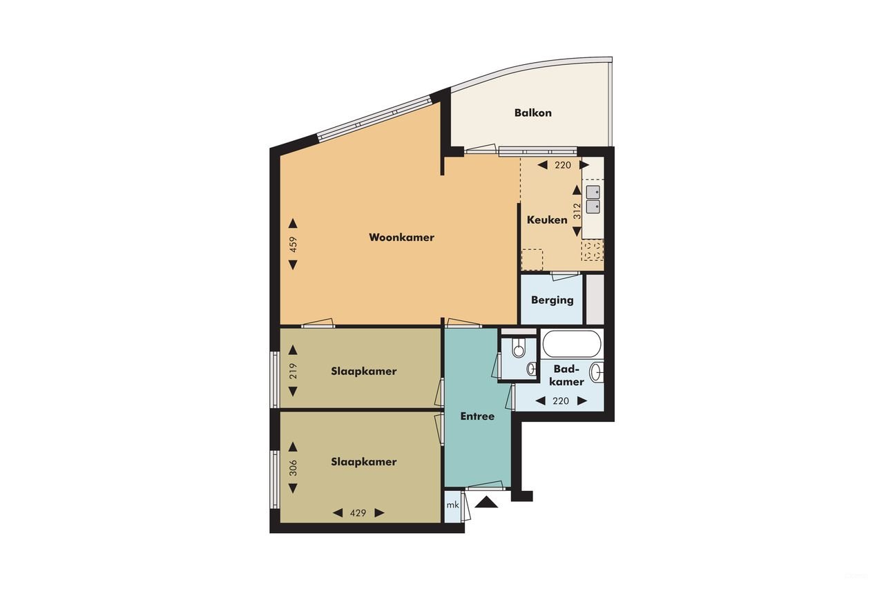 Energy-efficient 80 m² apartment with balcony - Image 23