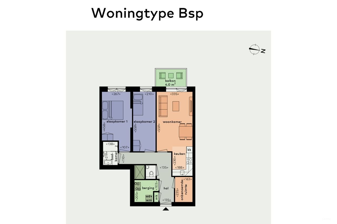 Energiezuinig 3-kamer appartement in Oosterflank - Afbeelding 9