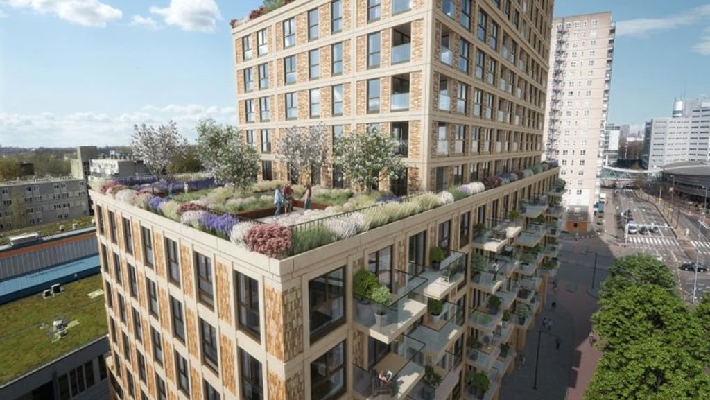 Nieuw en licht appartement (101 m²) met terras - Afbeelding 2