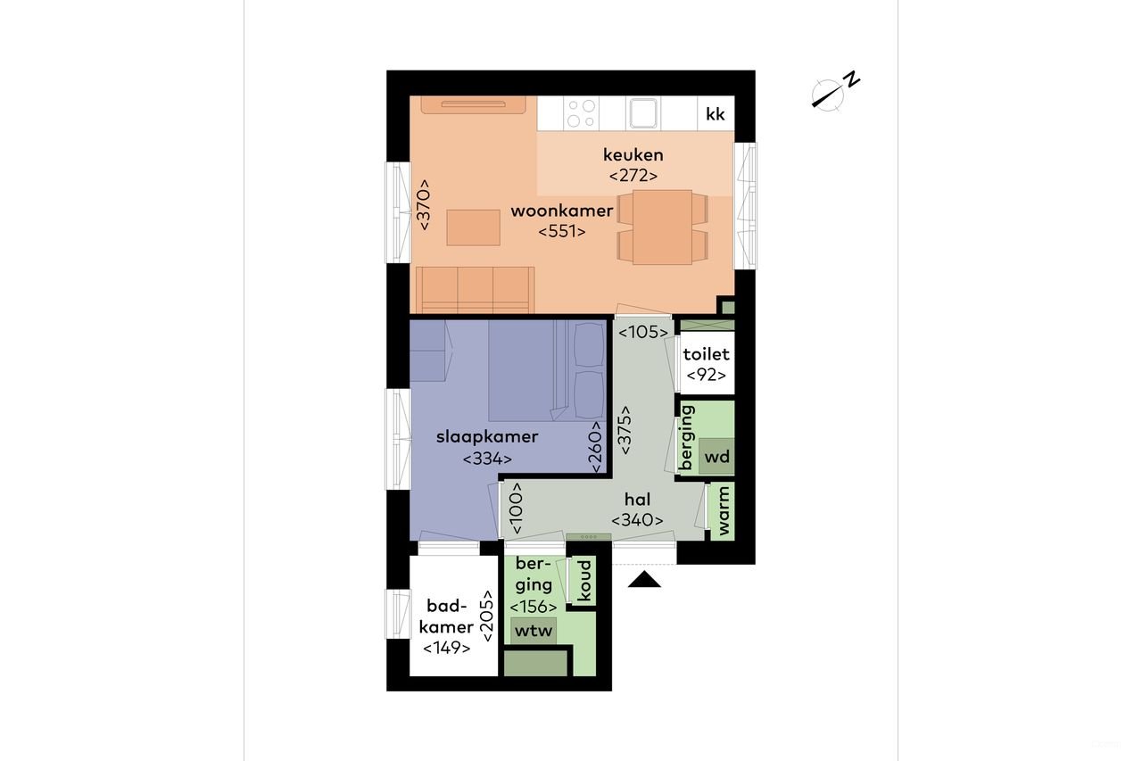 Nieuw appartement in Afrikaanderwijk - Afbeelding 2