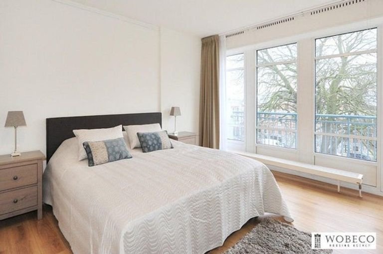 Gemeubileerd 108m² appartement met balkon in Willemspark - Afbeelding 10