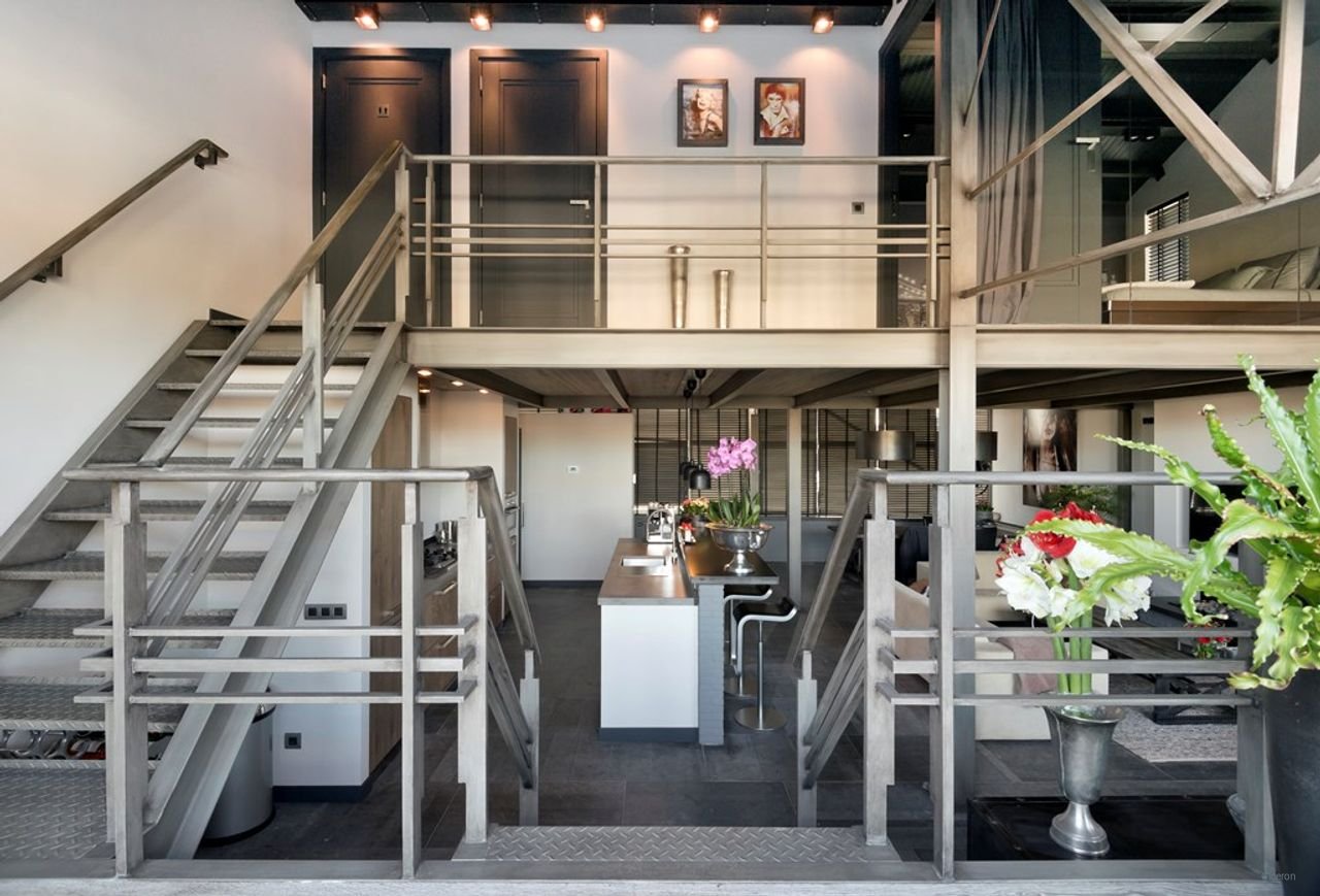 Loft van 120 m² aan het water met groot dakterras - Afbeelding 17