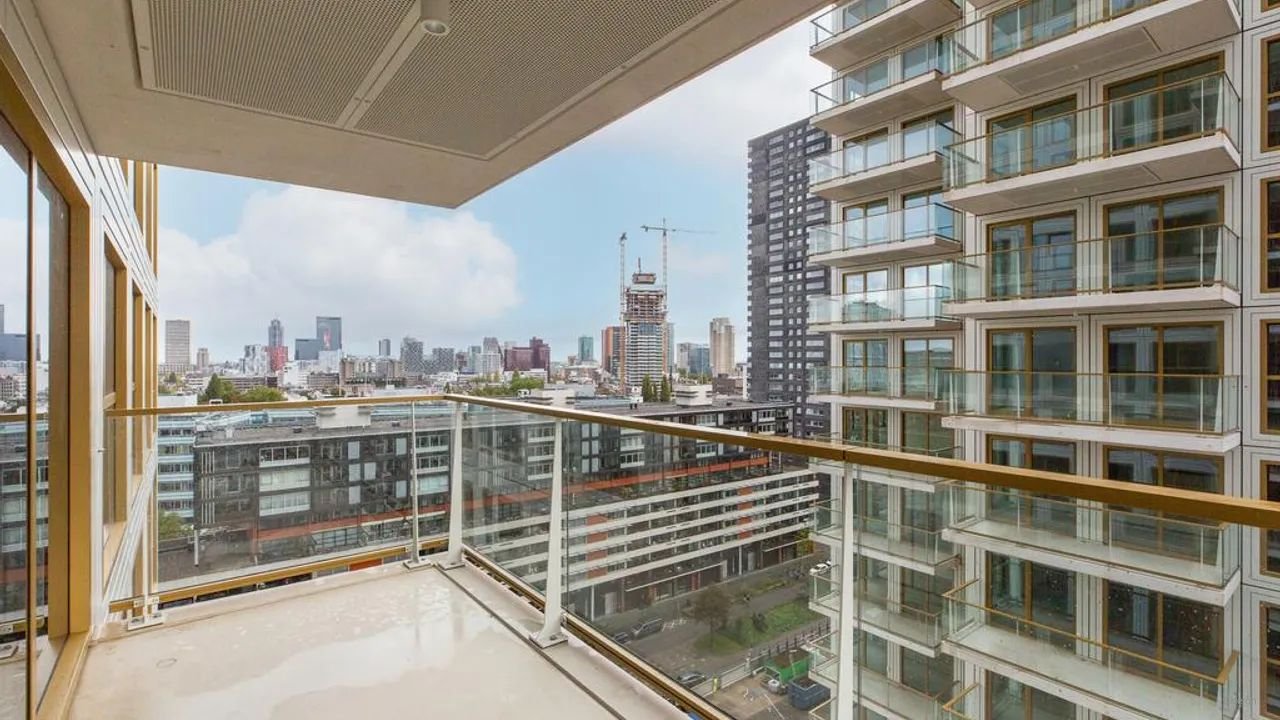 2-kamer appartement in de Zalmhaven met Maas-uitzicht - Afbeelding 15