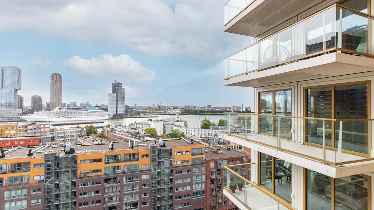 2-kamer appartement in de Zalmhaven met Maas-uitzicht - Afbeelding 14