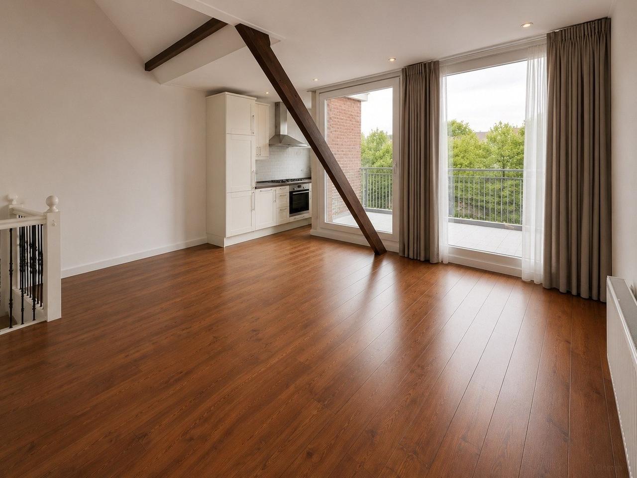 Licht appartement met groot balkon in Utrecht - Afbeelding 7