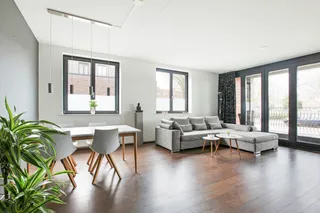 Furnished 3-room apartment with parking