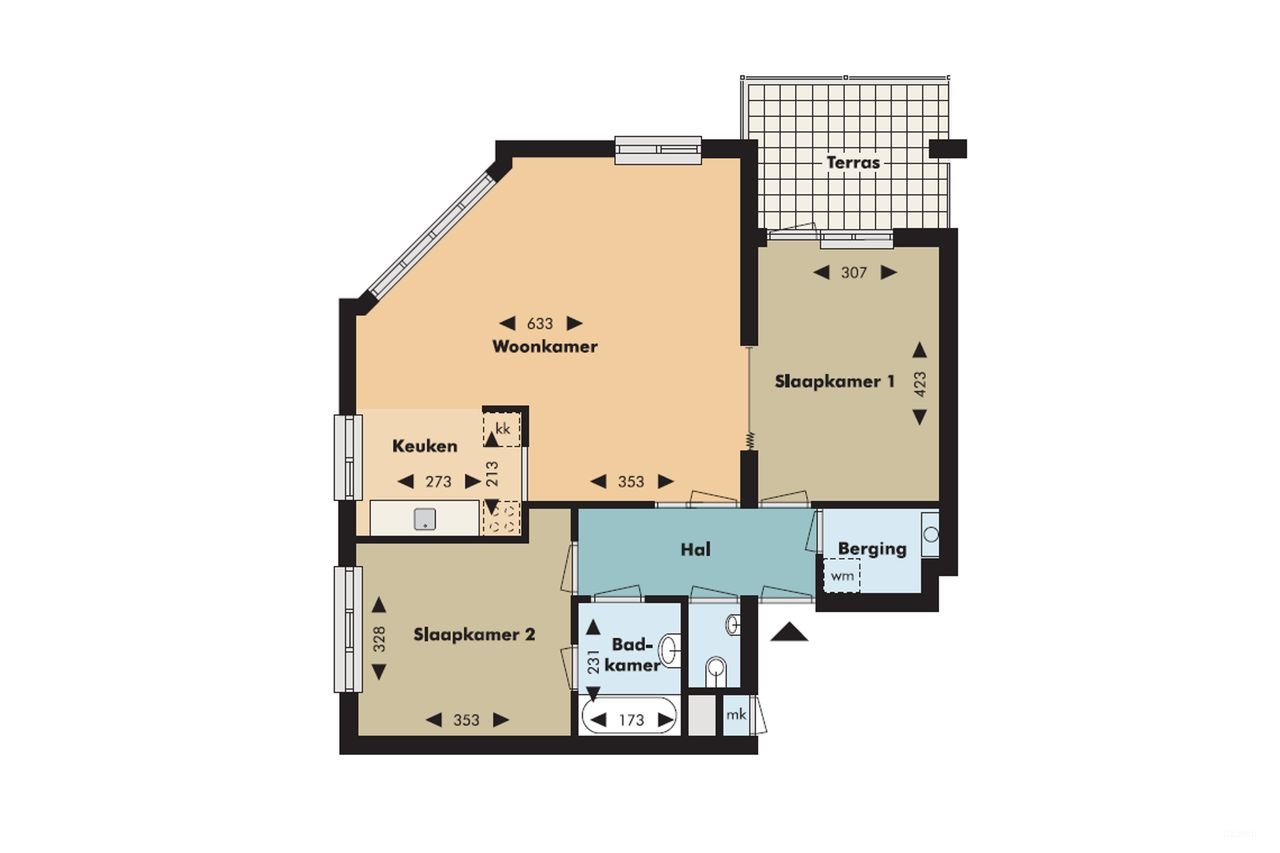 Apartment with balcony in green Odijk - Image 2