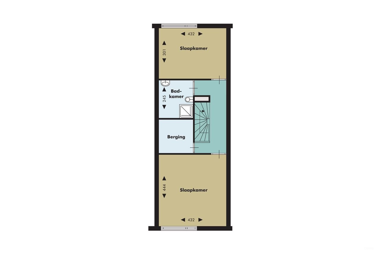 105 m² apartment with balcony - Image 2