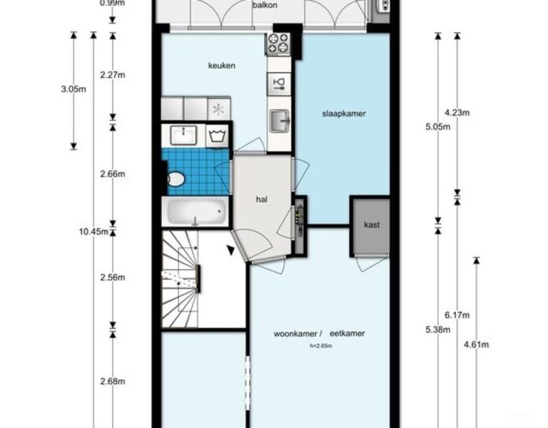 Gemeubileerd aan het Rembrandtpark - Afbeelding 20