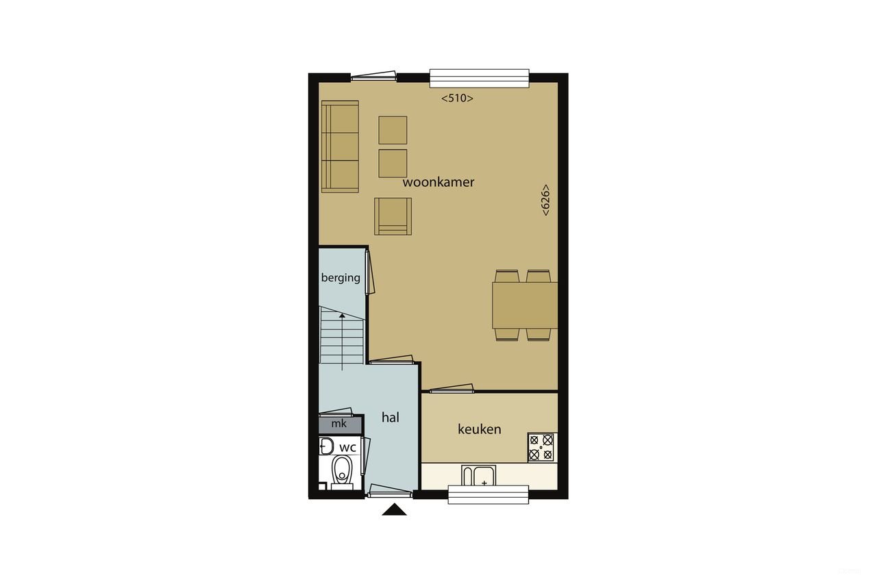 Eengezinswoning (106 m²) met 3 slaapkamers in Rhoon - Afbeelding 8