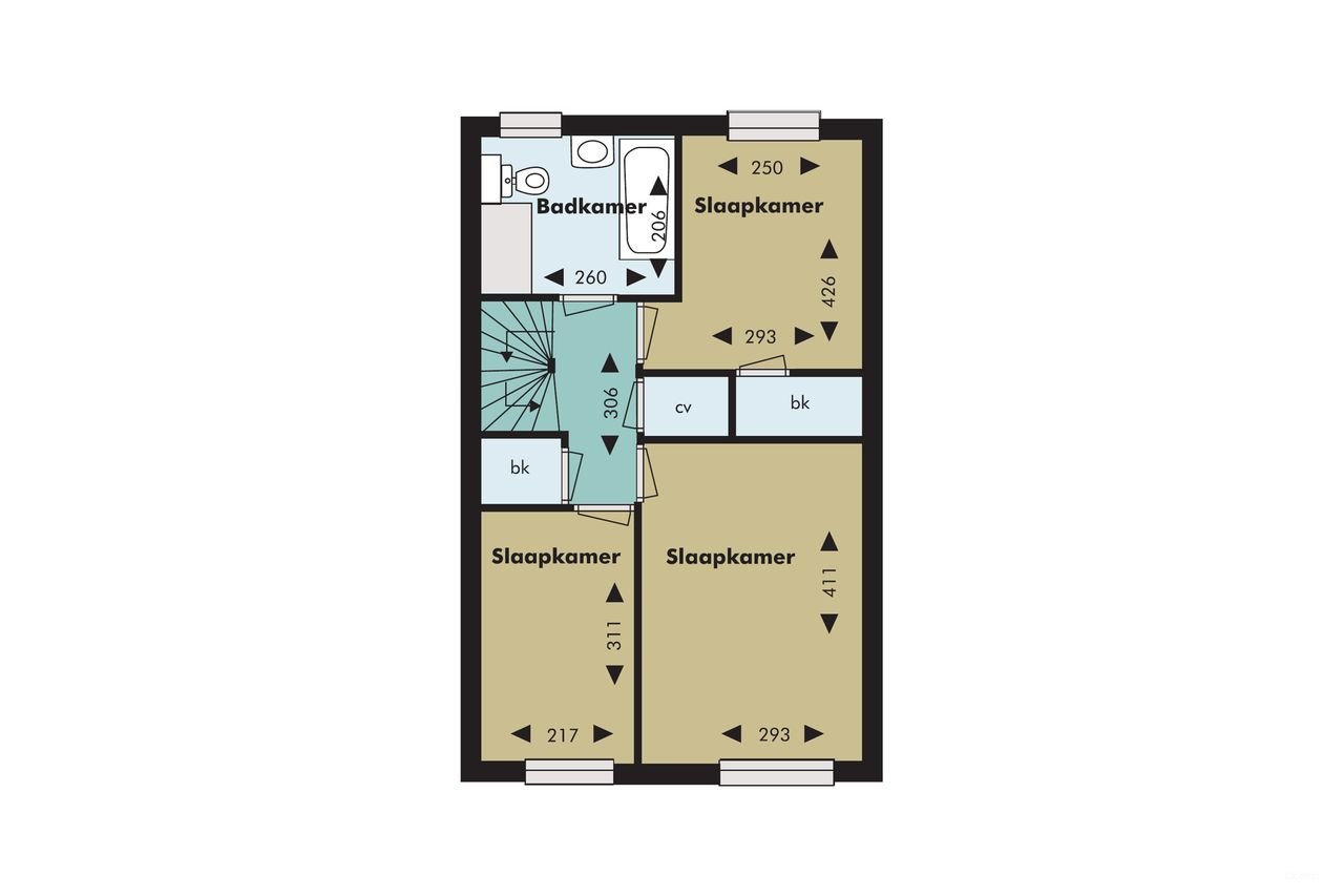 Tussenwoning met tuin en label A - Afbeelding 20