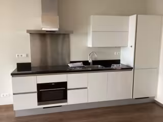 Uitzicht vanaf 16 hoog in Noord