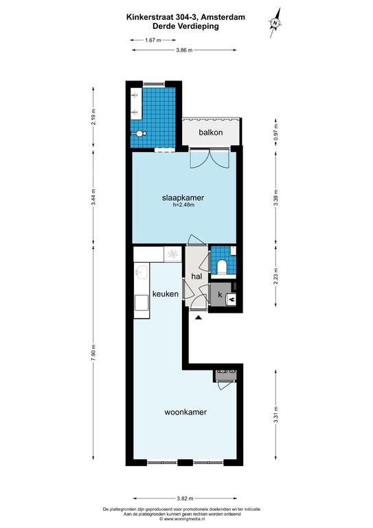 Balkon en A+++ op Kinkerstraat - Afbeelding 17