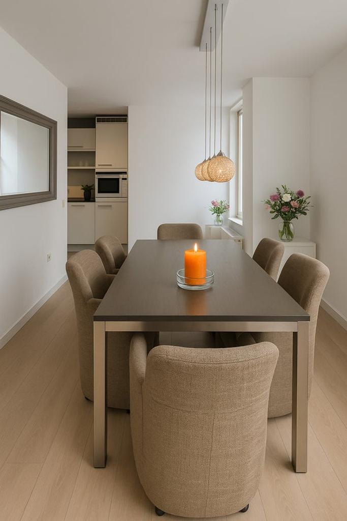 Gemeubileerd hoekappartement met terras - Afbeelding 2